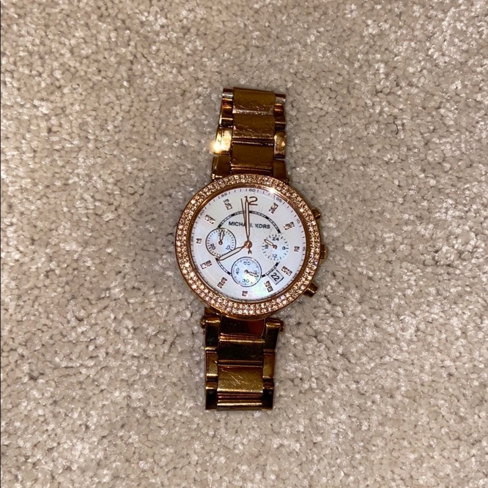 Michael Kors Gold Parker Watch